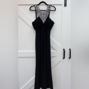 Cocktail dress with rhinestones